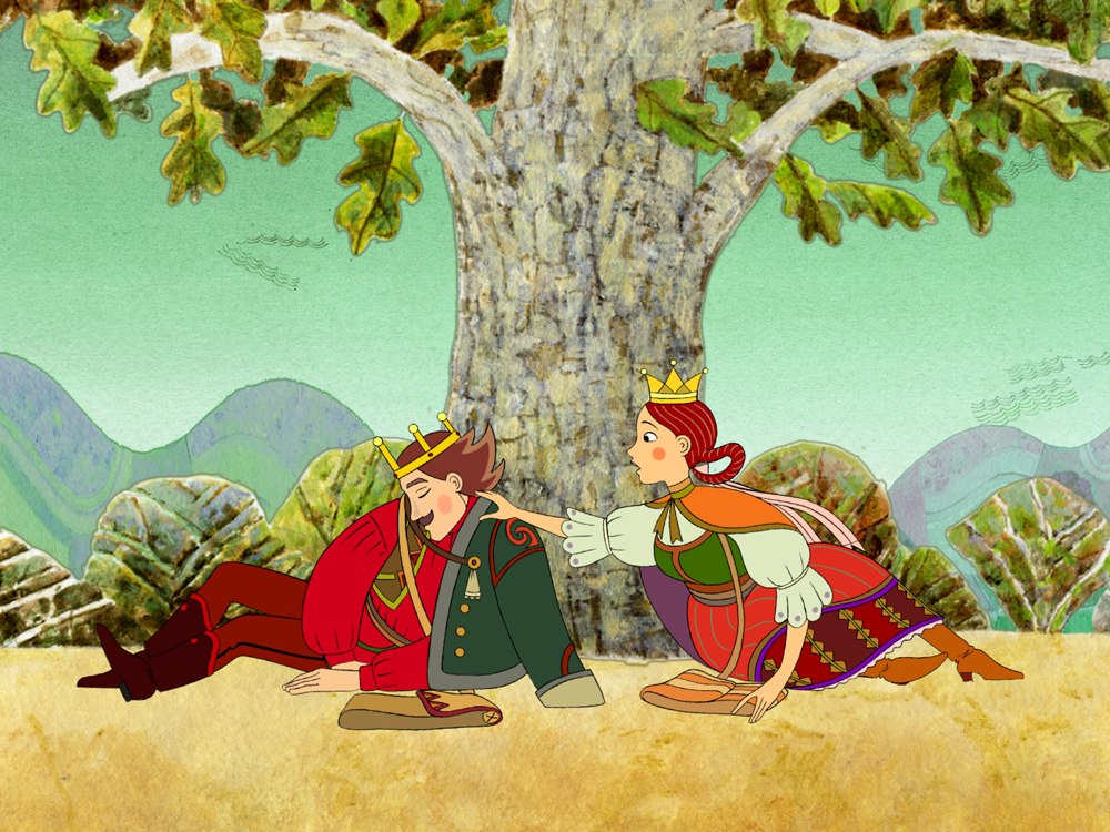 le petit roi par les albert - blank - Le Petit Roi par Les Albert